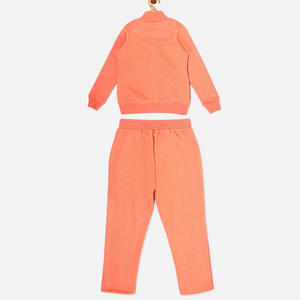 Chándal de gran tamaño de alta calidad con cremallera y logotipo personalizado estampado ropa informal colección de invierno para niños tarifa barata 2026 - Product Image 2