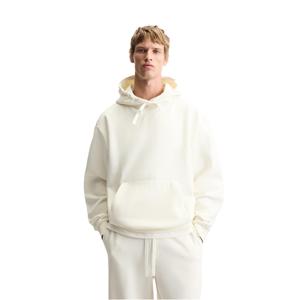 100% coton vêtements pour hommes hiver et automne sweats à capuche et pantalons de survêtement deux pièces ensembles Fitness respirant Jogging costume - Product Image 4