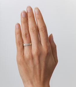 Unisex 14K oro rosa compromiso apilamiento banda Pav conjunto con corte redondo laboratorio crecido diamante boda banda aniversario regalo joyería - Product Image 3