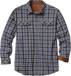 Camisa de franela de algodón duradero para hombre Top a cuadros de manga larga Ropa informal diaria al aire libre OEM Logotipo personalizado Etiqueta privada - Product Image 1