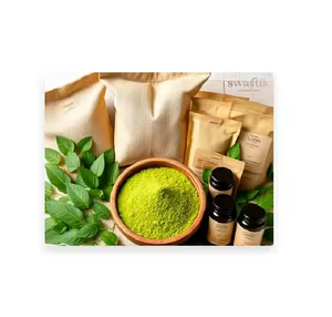 Poudre de Moringa biologique saine en vrac OEM marque privée extrait de feuille de Moringa avec protéines et vitamines fournisseur - Product Image 2