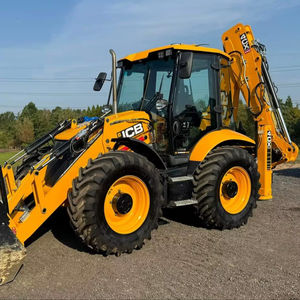 Livraison gratuite JCB 4CX chargeuse-pelleteuse sur pneus approuvée CE EPA chargeuse sur pneus à vendre avec chargeur frontal et accessoire de pelle rétro - Product Image 1