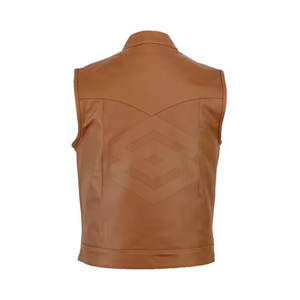 Gilet en cuir pour moto Gilet en cuir pour moto 2025 - Product Image 2