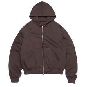 Latest Collection Customized Logo ACID WASHED <b>Hoodies</b> For Men Zipper-Up Loose Fit Oversize Custom Manufacturers Men <b>Hoodies</b> 2025 - Product Image 3