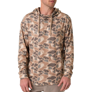 Sweat-shirts camouflage à capuche en polaire épaisse, vêtements de rue décontractés unisexes pour l'hiver - Product Image 1