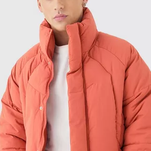 แจ็คเก็ตพัฟเฟอร์แขนยาวผู้ชายรุ่นใหม่ล่าสุดสำหรับฤดูหนาว รับสกรีนโลโก้ตามสั่ง มีไซส์ใหญ่ ขายส่ง - Product Image 2