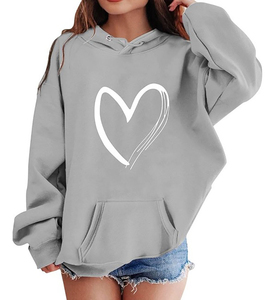 เสื้อฮู้ดผู้หญิงแบบสบายๆ ผ้าถักนิตติ้ง 100% ผ้าฝ้ายฟลีซ 320gsm สีพื้น ระบายอากาศได้ดี ไม่เป็นขุย ไม่หดตัว เนื้อผ้าไหม สำหรับฤดูหนาวและฤดูใบไม้ร่วง ขายส่ง - Product Image 5