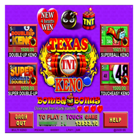 Texas Keno 4h & TNT Jeu vidéo chaud Machine d'arcade de jeu Wms550 Pot Gold Pusher de pièces de monnaie du fabricant Pog Board