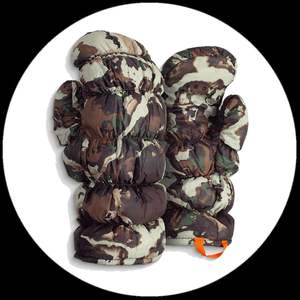 Ropa de Caza Profesional Resistente al Agua |   Chaqueta con Capucha de Forro Polar con Estampado de Camuflaje de Tela Silenciosa - Product Image 6