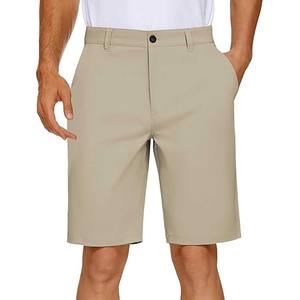Short de golf décontracté de 7 pouces pour hommes Short de golf extensible à cordon de serrage en sergé avec poches zippées - Product Image 2