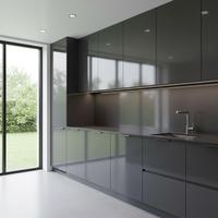 Armoires de cuisine modulaires personnalisées multi-styles KEJIA pour la rénovation de maisons de luxe et de projets commerciaux