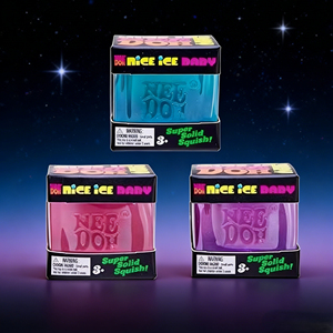 Juguete Antiestrés NeeDohh Nice Cube 2026, Juguete Sensorial para Aliviar la Ansiedad, Pelota Blanda para Apretar, Juguetes Promocionales - Product Image 2