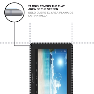 ฟิล์มกันรอยหน้าจอสำหรับแท็บเล็ตซันสเตค TAB727QC - Product Image 5