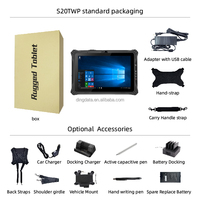Tablet PC Industrial Resistente Intel de 12 Pulgadas con Resolución de Pantalla de 1920x1200, NFC, 128 GB de RAM, Función de Huella Dactilar, Windows 11 Pro, 4G, Wi-Fi