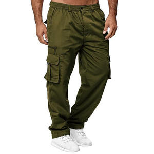 Pantalones Cargo de Trabajo para Hombre, Multibolsillos, Transpirables, Diseño Casual, Nuevo Diseño, Lisos, de Alta Calidad, Secado Rápido, de Algodón Resistente - Product Image 3