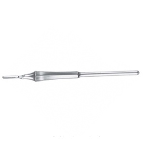 Poignée de scalpel chirurgical ronde de qualité supérieure avec support de lame en acier inoxydable allemand Source d'alimentation manuelle - Product Image 5
