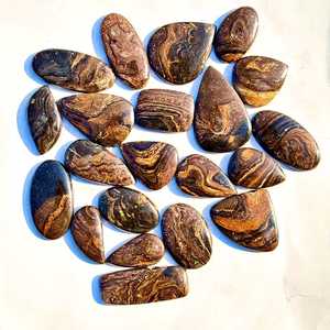 Natural Stromatolite Gemstone Lot 100 Percent Authentic Top Grade Cabochons - Product Image 6