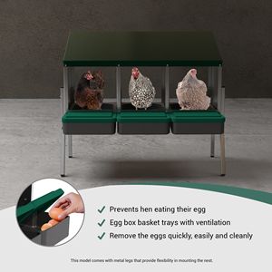 Resistente y Fiable: Nido Triple Des Champs MG03-L para Granjas Urbanas y Rurales - Product Image 3