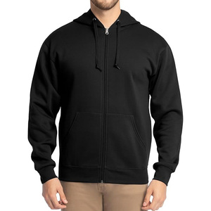 Sudadera con capucha premium para hombre, 100% algodón, forro polar grueso, logotipo personalizado, color, antipilling, transpirable, suave, lavado a la piedra, bordado - Product Image 1