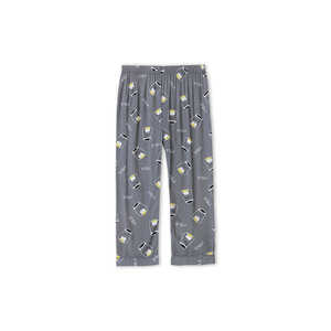 Lujoso conjunto de pantalones holgados de talla XL de viscosa de dos piezas con top deportivo para trajes de otoño - Product Image 1