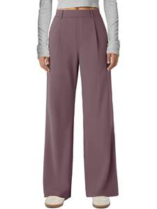 Meilleur matériau fait pantalons respirants vente chaude OEM pantalons décontractés pour femmes couleur et Logo personnalisés 2025 été nouveau - Product Image 3