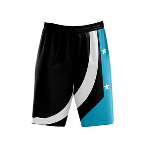Short de basket-ball respirant pour homme avec fermeture à cordon de serrage Couleur et design personnalisés Short de basket-ball - Product Image 1