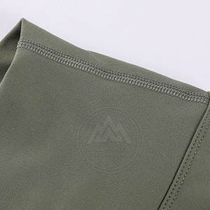 <b>Women's</b> 2024 Low MOQ Fitness <b>Legging</b> Seamless Mid-Waist Activewear Pants with Solid <b>Pattern</b> - Product Image 4