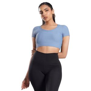 Camisa de mujer de 100% algodón suave con logotipo bordado personalizado al por mayor precio al por mayor - Product Image 1