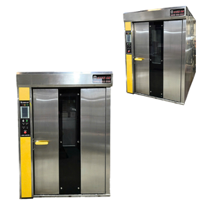 เตาอบขนมปังแบบหมุนถาด32ชั้นพร้อมรถเข็น1600X2300X2500เตาอบ - Product Image 1