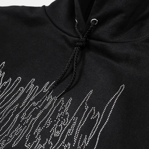 Jersey de alta calidad para hombre, sudaderas con capucha de algodón 100%, diseño personalizado bordado con diamantes de imitación, peso ligero, Digital, invierno, MOQ, 10 Uds. - Product Image 6