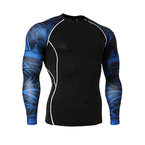 2025 diseño personalizado MMA Rashguard camisa de compresión de manga larga o corta Fitness Jiu Jitsu BJJ protección UV sublimada - Product Image 1