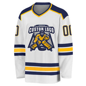 Custom Personalized Hockey Jersey for Men Women & Kids Featuring Custom Name Number & Team Design OEM Service Supplied - Product Image 4