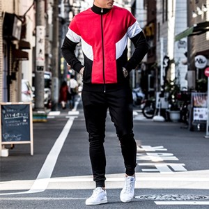 Venta al por mayor de chándales de algodón 100% básicos de calidad originales para los hombres embellecido pulóver conjunto nuevo de manga larga con capucha hombres 2 uds conjunto - Product Image 1