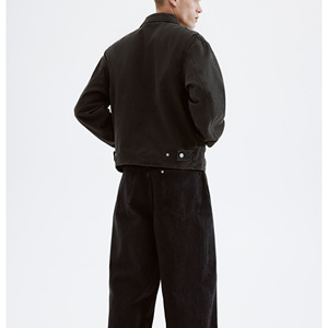 เสื้อแจ็กเก็ตผ้าแคนวาสแบบสลิมฟิตสำหรับผู้ชายทันสมัยทนทานและน้ำหนักเบา - Product Image 5