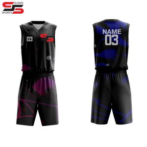 Diseño personalizado impreso camisetas de baloncesto BSCI ropa deportiva de baloncesto sublimación al por mayor ropa de equipo uniforme de baloncesto - Product Image 6