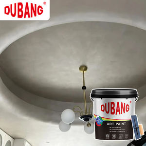 DUBANG Imitation Velvet Texture Wall <strong>Paint</strong> Professional Troweling <strong>Technique</strong> Luxury Decorative Coating Custom Color Available - Product Image 4