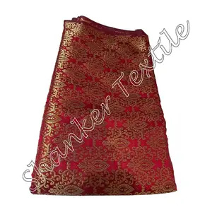 Женская блузка, материал, банараси, парчовая шелковая ткань от ИНДИЙСКОГО Производителя, оптовик, одежда, ручной блок, Jaipuri Sanganeri