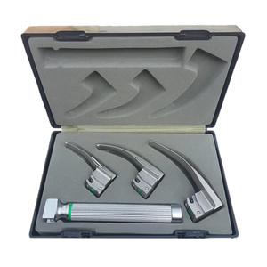 Ensemble de laryngoscope ENT adulte de haute qualité jetable réutilisable et personnalisé pour ensemble de laryngoscope à usage d'urgence - Product Image 1