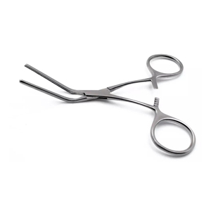 Pince hémostatique angulaire multi-usages de 5 pouces, réutilisable, en acier inoxydable, instrument chirurgical pour usage pédiatrique - Product Image 4