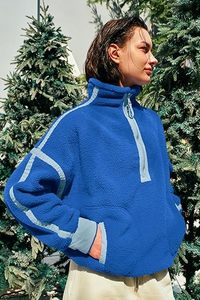 Sudadera de manga larga de gran tamaño para mujer, tejido suave de lujo, moda callejera, traje de invierno esencial - Product Image 3