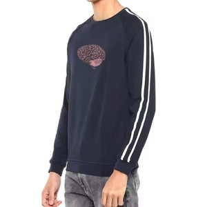 Sweat-shirt à capuche en coton épais à manches longues et col rond avec motif imprimé, personnalisable, motif vierge, personnalisé grande taille pour hommes - Product Image 6