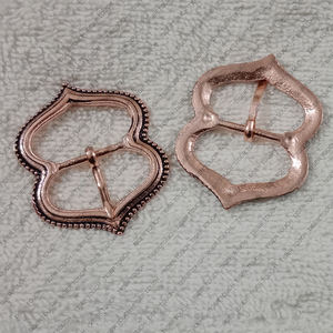 Hebilla de cinturón histórica vikinga de latón Medieval, ornamentación de proceso de fundición de bronce - Product Image 4