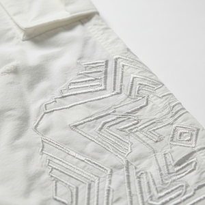 Conjunto de Dos Piezas de Chaqueta Corta y Pantalones Cargo con Estampado, Capucha y Bordado, Estilo Deportivo, para Mujer, Superventas - Product Image 5