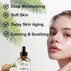 OEM Kokosolie Formule - Lichtgevende Hydraterende Gezichtsolie met Kokos & <span class=keywords><strong>Monoi</strong></span> voor Gladde Diepe Hydratatie Anti-veroudering - Product Image 4