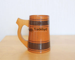 Tasse en bois réutilisable de qualité supérieure pour usage quotidien et événements spéciaux par Tradebyd - Product Image 4