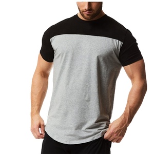 T-shirt de sport respirant à compression personnalisé pour homme, séchage rapide, vêtements de fitness athlétiques avec design vierge pour l'entraînement - Product Image 1