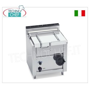 Poêle électrique, basculement manuel, capacité 60 litres, 800x700x900h - Product Image 3