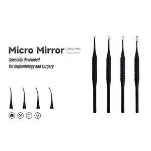 Miroir de microchirurgie dentaire Micro miroir oral de haute qualité pour implant et chirurgie parodontale Instrument dentaire en acier inoxydable - Product Image 3