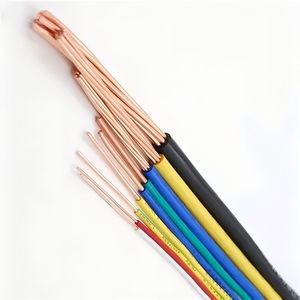بسعر الجملة سلك نحاسي أساسي من المصنع ، كابل كهربائي خالي من الهالوجين منخفض الدخان مجدول من المصنع - Product Image 2