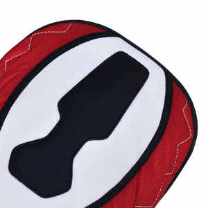 นวมต่อยมวยแบบกำหนดเองสำหรับนวมชกมวยมวยไทยคาราเต้การฝึกมวยไทยนวมหนัง PU กันน้ำเน้นเป้า - Product Image 5